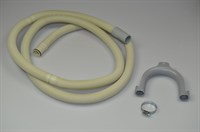 Drain hose, Bauknecht dishwasher - 2000 mm